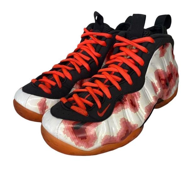 Nike Air Foamposite One Thermal Map Men's 8 US Basketball Shoes 575420-600 PRM - Picture 3 of 10